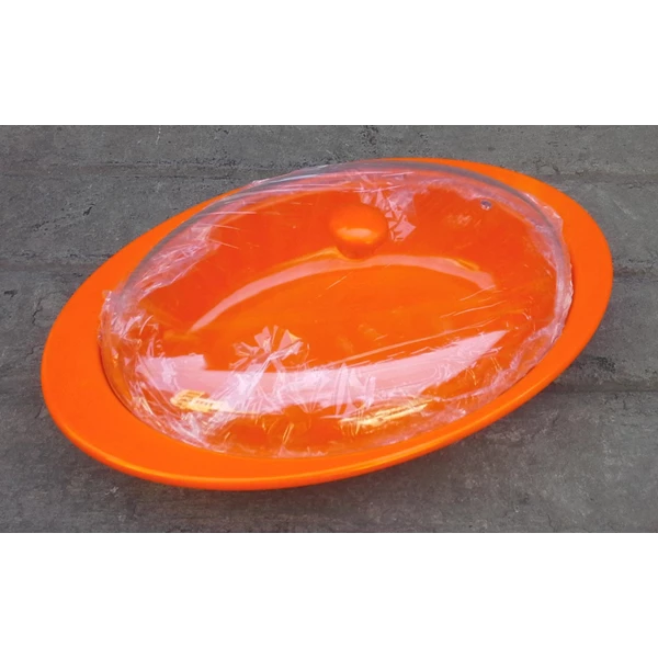 Produk Plastik Rumah Tangga Basi Prasmanan plastik melamin atau oval buffet kode TS0901 merk Golden Dragon Melamine