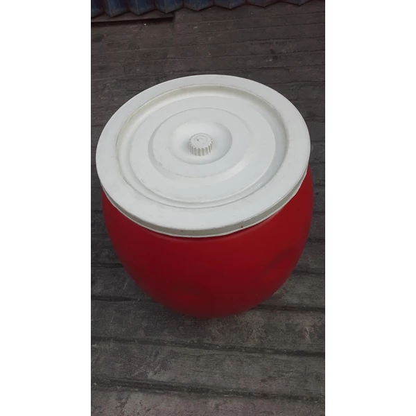 Plastic water bottle red color 60 liters of AG brand