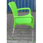 Plastic woven armrest armrest with stainless steel brand Lucky Star green highlighter 4