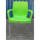 Plastic woven armrest armrest with stainless steel brand Lucky Star green highlighter 2