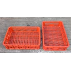 Plastic red hole basket of JL brand bread cheap price 1