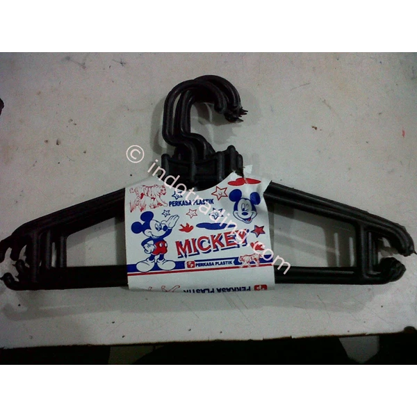 Cloth Hanger Black Colour Mickey Product