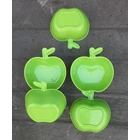 produk plastik rumah tangga Mangkok plastik bentuk apel warna hijau MA7048 golden Sunkist. 4