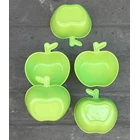 produk plastik rumah tangga Mangkok plastik bentuk apel warna hijau MA7048 golden Sunkist. 3