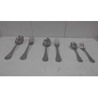 ing hotel spoon and stainless fork Set heavy paris.  4