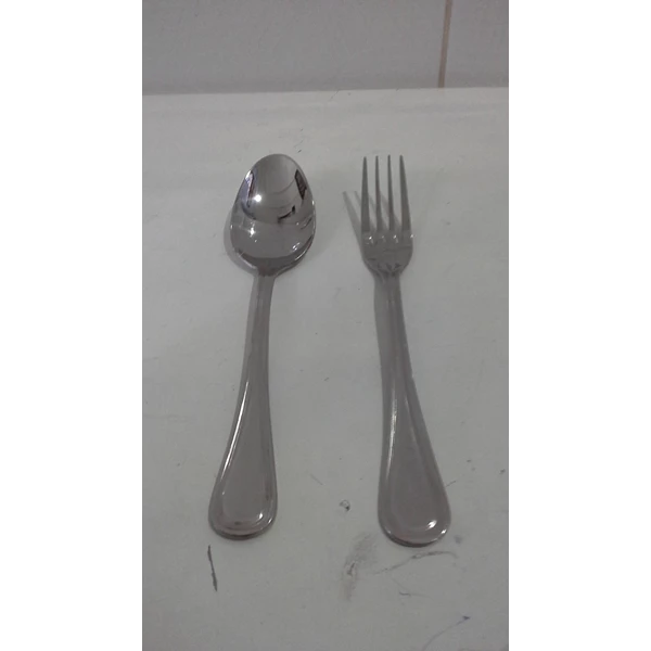ing hotel spoon and stainless fork Set heavy paris. 
