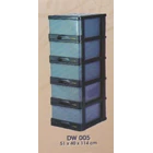 Plastic cabinet or stacking drawer 3 4 5 Multiplast brand 2