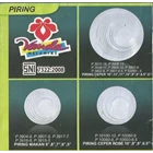 produk plastik lainnya Piring makan melamin segi oval merk Vanda 1