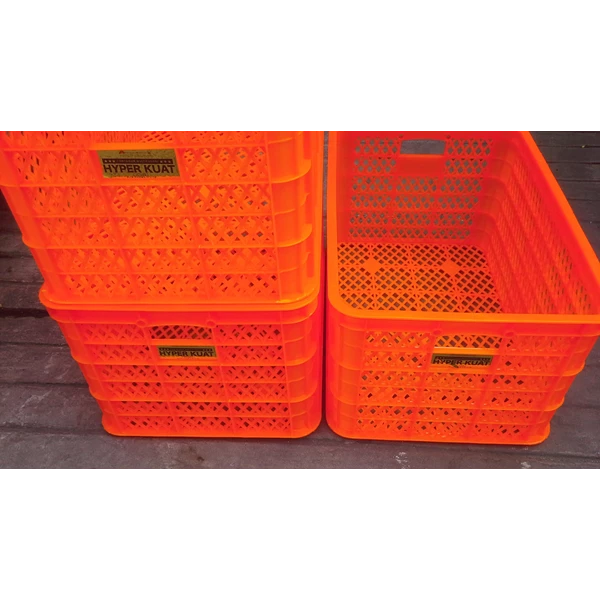 Basket container multifunctional plastic type Hyper kuat red cross