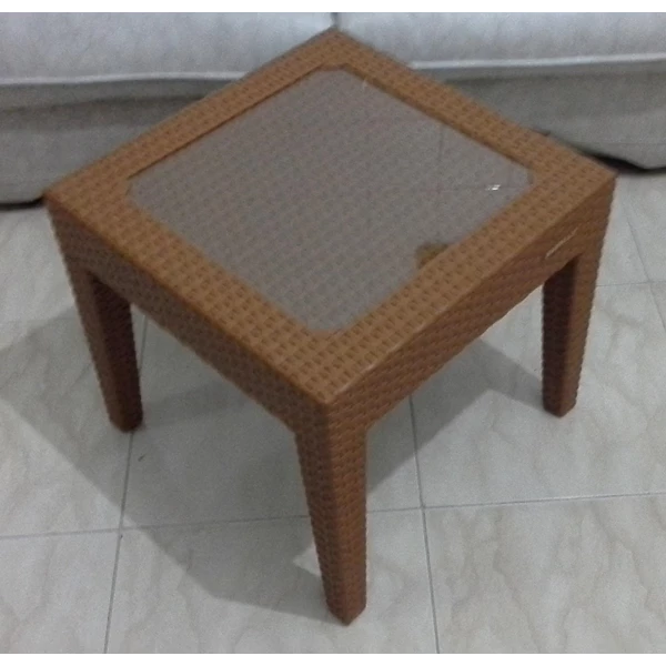 plastic table rattan motif MTR 475 napolly Latest innovations napoli
