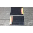 rubber mat antislip black airbrush welcome supra brand 3