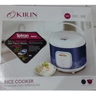 Rice cooker  code KRC 388 brand kirin 1