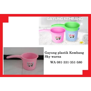 Gayung plastik kembang sky kembang