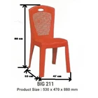 Plastic chair rental motif mat type 211 brand Napolly 2