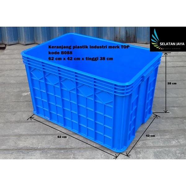 Plastic Cart Industrial crates multiguna code B088 