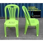 Plastic dinner chair code 102 Taiwan brand bright green plastic 2