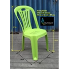 Plastic dinner chair code 102 Taiwan brand bright green plastic 3