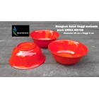 Round plastic round Melamine 8 inch Unica code M9708 red 2