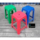 Baso stool Red green blue plastic chair brand Skyplast 2
