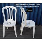 White plastic dining chair Taiwan brand 3