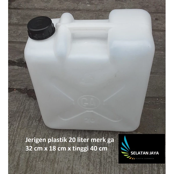 20 liter plastic jerry can