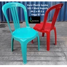 Plastic chair code 101 F Napolly brand red green color 1