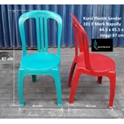 Plastic chair code 101 F Napolly brand red green color 2