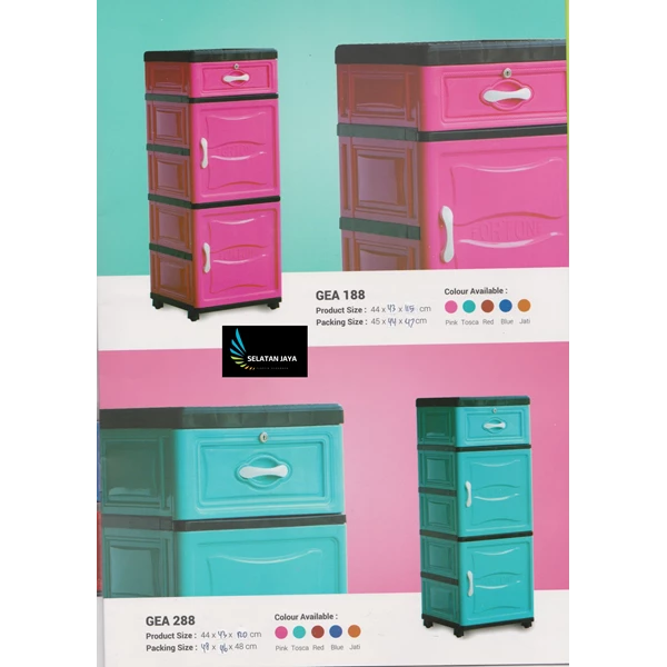 Plastic cabinets and cabinet drawers gasaki brands