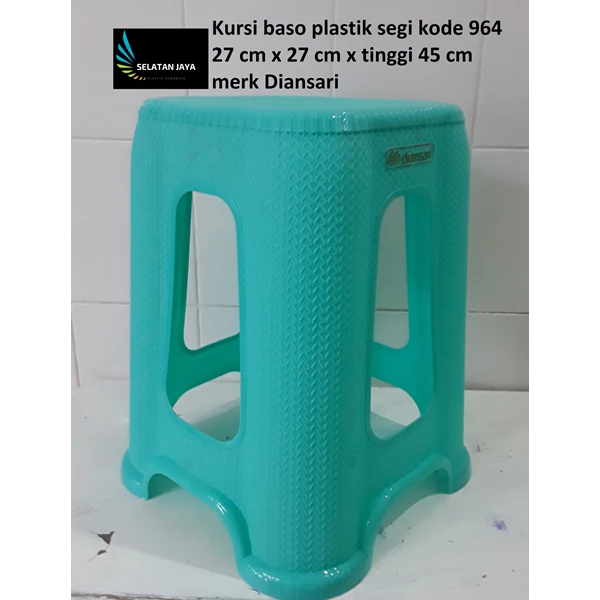 plastic stool code motif 964 Diansari brand