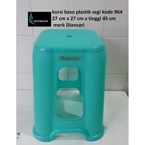 plastic stool code motif 964 Diansari brand