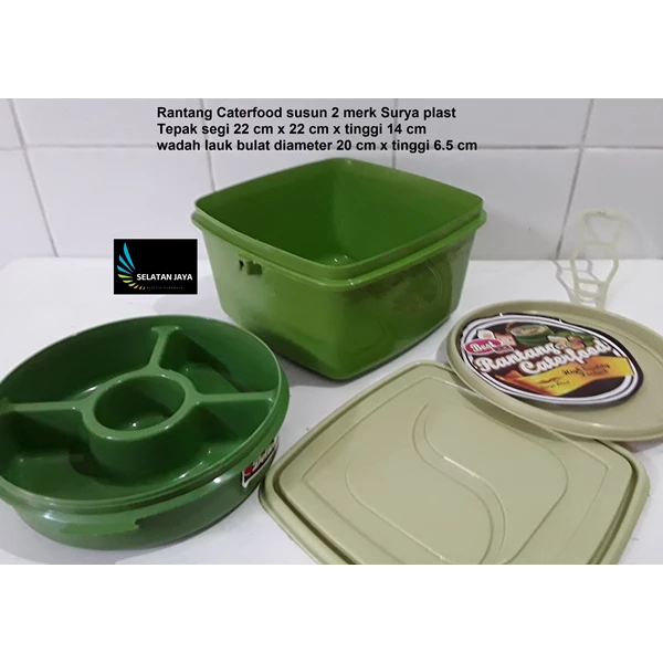  plastic stacking caterfood 2 brands Surya plast