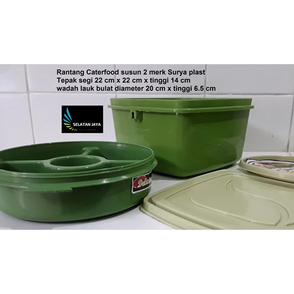  plastic stacking caterfood 2 brands Surya plast