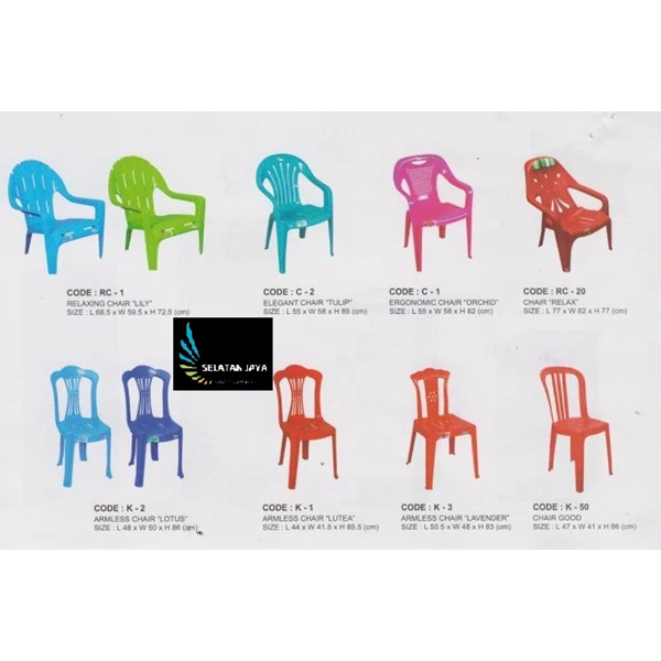Neoplast brand lotus plastic chair