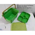 kotak makan Box plastik untuk syukuran selamatan vanessa tanaya 2
