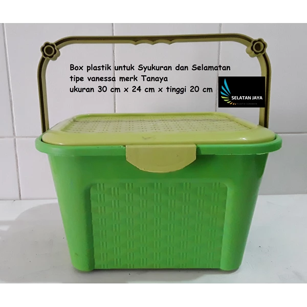 A plastic box for vanessa tanaya