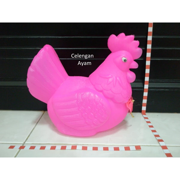 Celengan plastik ayam bebek anjing ikimura produk plastik lainnya