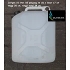 10 liter plastic Jerry cans brand AG 1