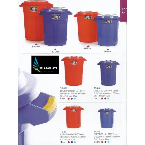 Large bucket of plastic bucket a Taiwan brand
