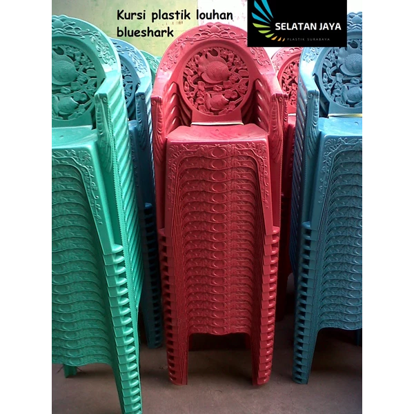 Louhan brand fish garden plastic chairs Blueshark