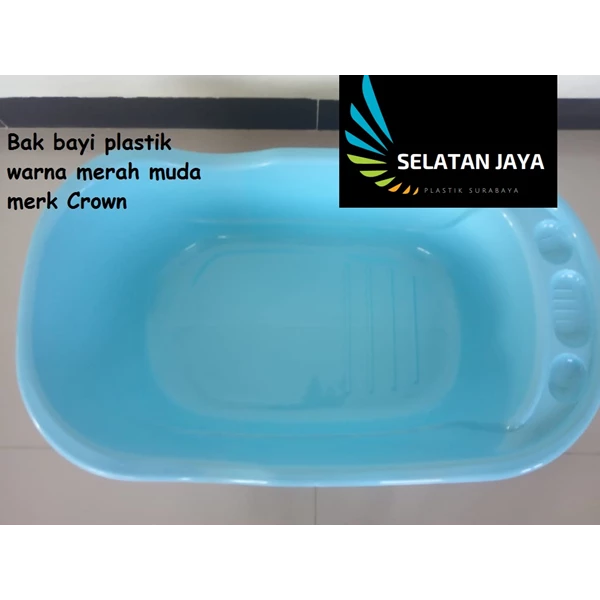 Baby Bath plastik atau bak bayi Perabot Bayi Lainnya merk Crown