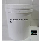Versatile plastic pail or plastic bucket or brand Jl 2