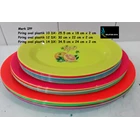Oval deluxe elliptical plastic plate brand IPP 1
