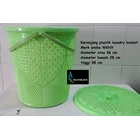 Keranjang plastik Laundry basket merk Emiko WKNY 3