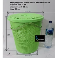 Keranjang plastik Laundry basket WKNY