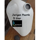 White 5 Liter Plastic Jerrycan 1