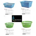 Keranjang plastik laundry basket merk LION STAR 1