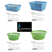 Keranjang plastik laundry basket merk LION STAR