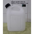 Jerigen Plastik 2 liter merk KS 2