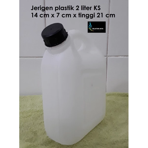 Jerigen Plastik 2 liter merk KS