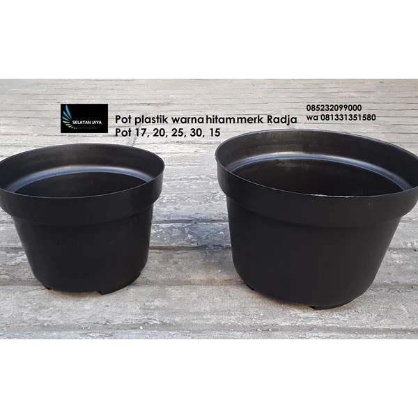 Cheap wholesale plastic pots of Radja brand